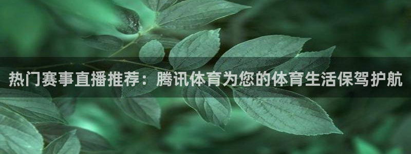 热门赛事直播推荐：腾讯体育为您的体育生活保驾护航